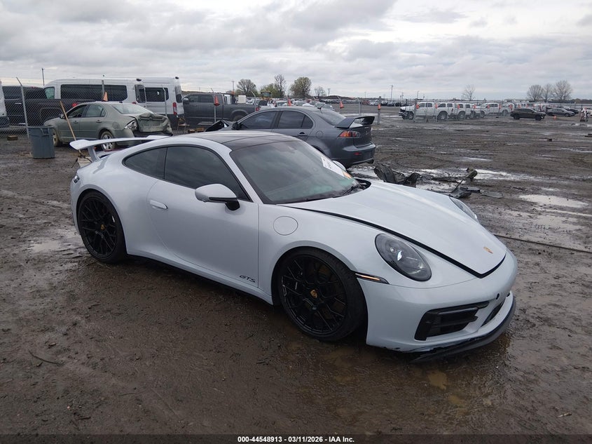 2024 Porsche 911 VIN WP0AB2A93RS218524 IAAI salvage auction — RIGHT FRONT, Salvage (Arkansas), sold $96,000 on 2026-08-12 (photo 1)