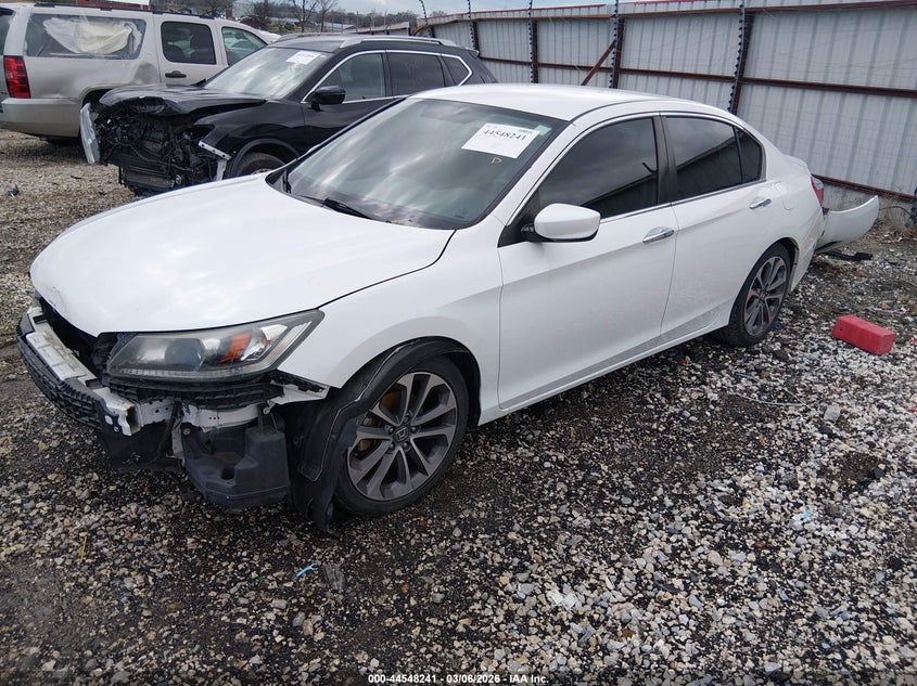 2015 Honda Accord VIN 1HGCR2F5XFA042715 IAAI salvage auction — FRONT END, Salvage Title, sold $2,500 on 2026-07-19 (photo 2)