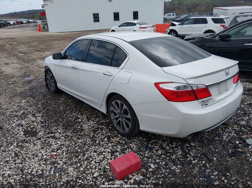 2015 Honda Accord VIN 1HGCR2F5XFA042715 IAAI salvage auction — FRONT END, Salvage Title, sold $2,500 on 2026-07-19 (photo 3)