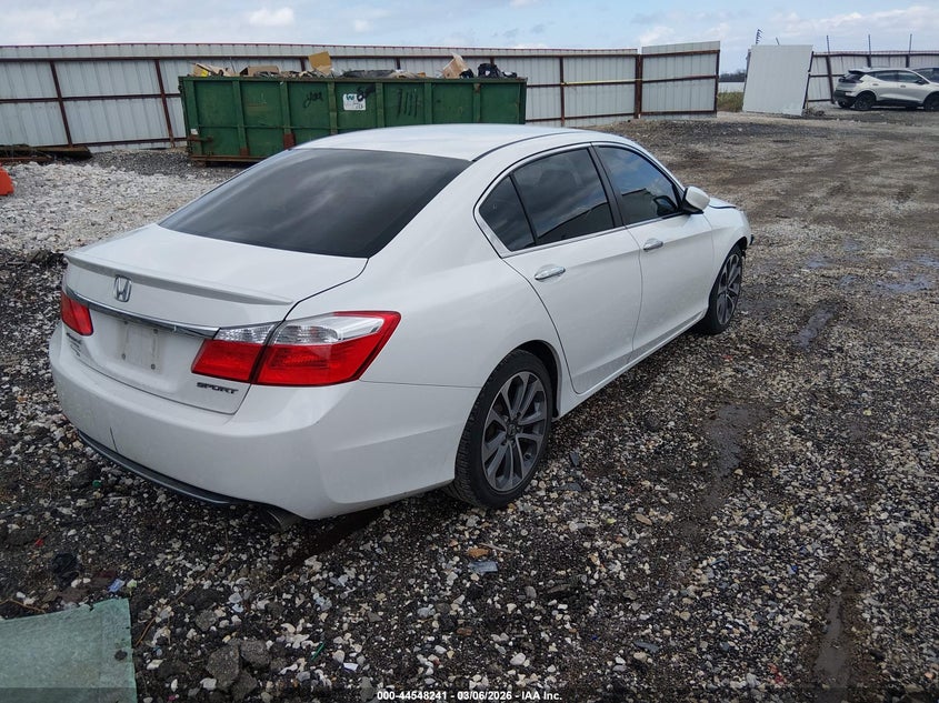 2015 Honda Accord VIN 1HGCR2F5XFA042715 IAAI salvage auction — FRONT END, Salvage Title, sold $2,500 on 2026-07-19 (photo 4)
