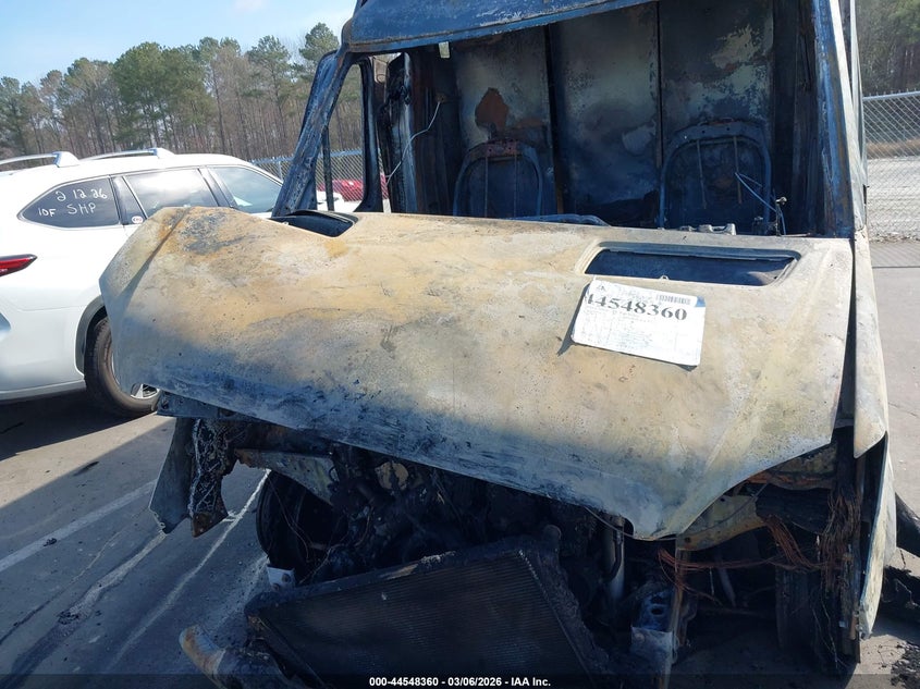 2007 Dodge Sprinter VIN WD0PE845975224344 IAAI salvage auction — TOTAL BURN, Junk Receipt (North Carolina), sold $25 on 2026-07-22 (photo 6)