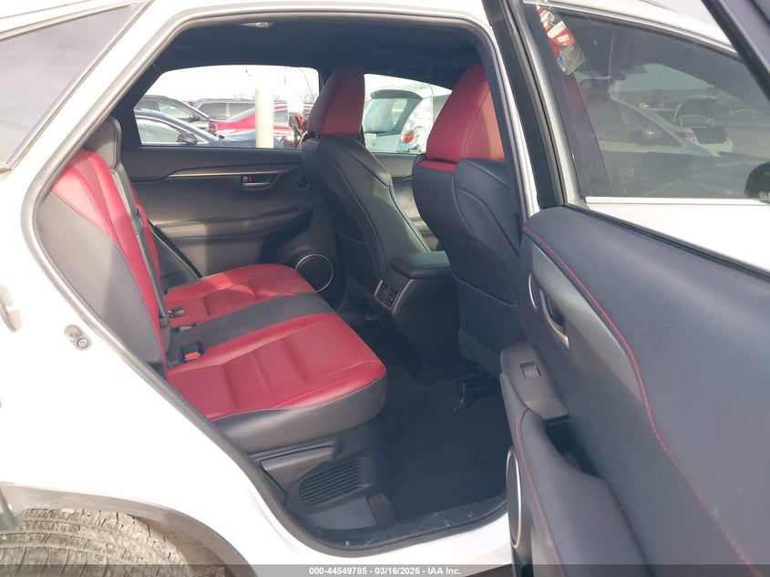 2017 Lexus Nx VIN JTJYARBZ8H2081925 IAAI salvage auction — FRONT END, Original (Texas), sold $7,000 on 2026-07-28 (photo 8)