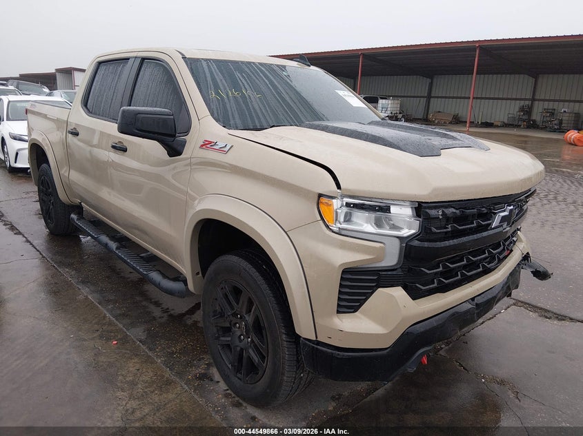 2022 Chevrolet Silverado VIN 3GCUDFED4NG611317 IAAI salvage auction — LEFT FRONT, Original (Texas), sold $14,000 on 2026-08-01 (photo 1)