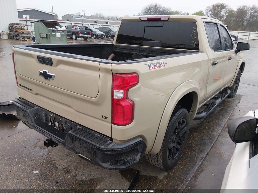 2022 Chevrolet Silverado VIN 3GCUDFED4NG611317 IAAI salvage auction — LEFT FRONT, Original (Texas), sold $14,000 on 2026-08-01 (photo 4)