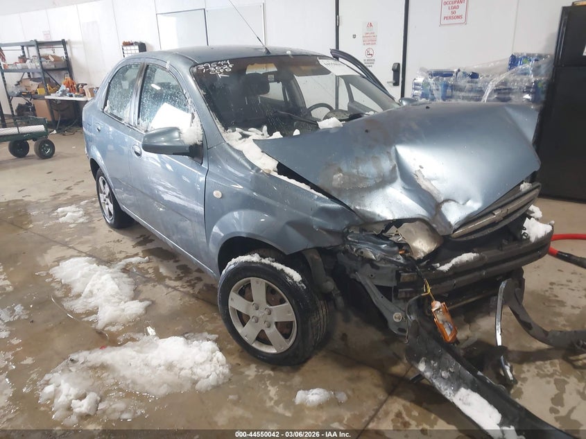 2006 Chevrolet Aveo VIN KL1TD56686B663492 IAAI salvage auction — FRONT END, Salvage (Colorado), sold $150 on 2026-07-07 (photo 1)
