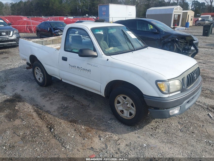2001 Toyota Tacoma VIN 5TENL42N91Z722548 IAAI salvage auction — REAR END, Salvage (Georgia), sold $1,800 on 2026-07-31 (photo 1)