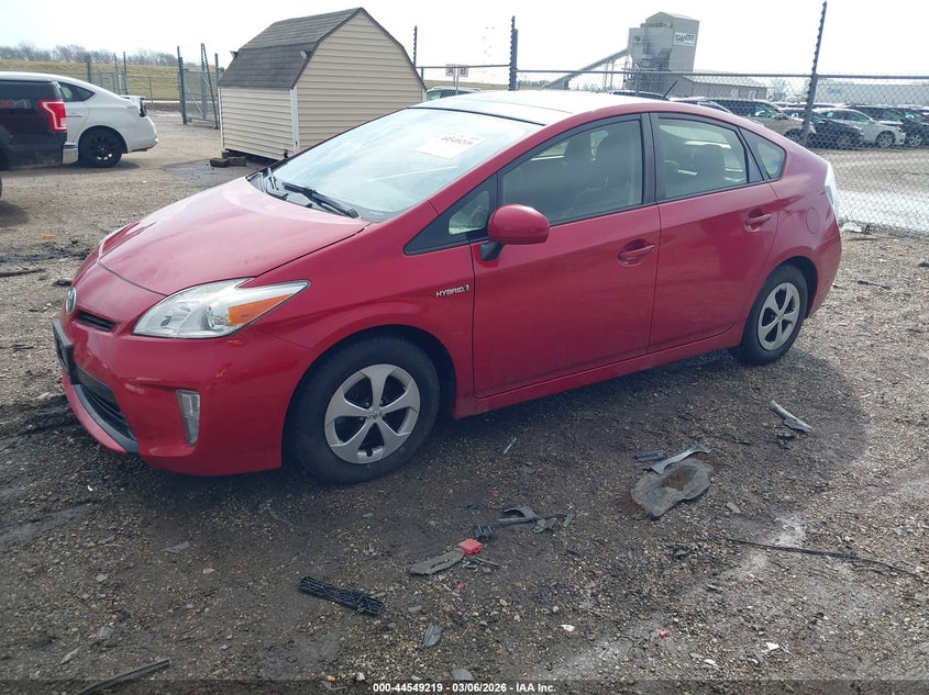 2015 Toyota Prius VIN JTDKN3DU6F0409234 IAAI salvage auction — RIGHT SIDE, Salvage Title, sold $2,650 on 2026-07-15 (photo 2)
