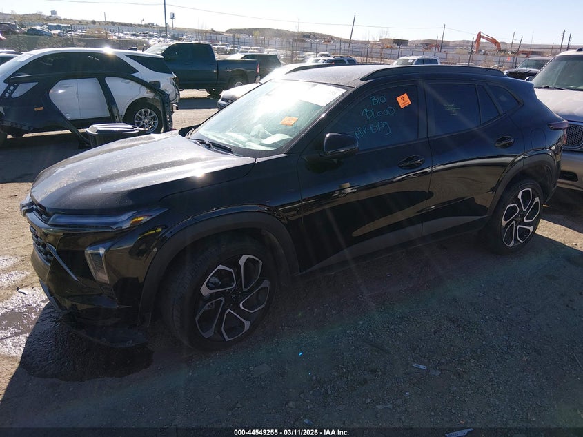 2025 Chevrolet Trax VIN KL77LJEP9SC079975 IAAI salvage auction — BIOHAZARD/CHEMICAL, Salvage Title, sold $3,600 on 2026-07-20 (photo 2)
