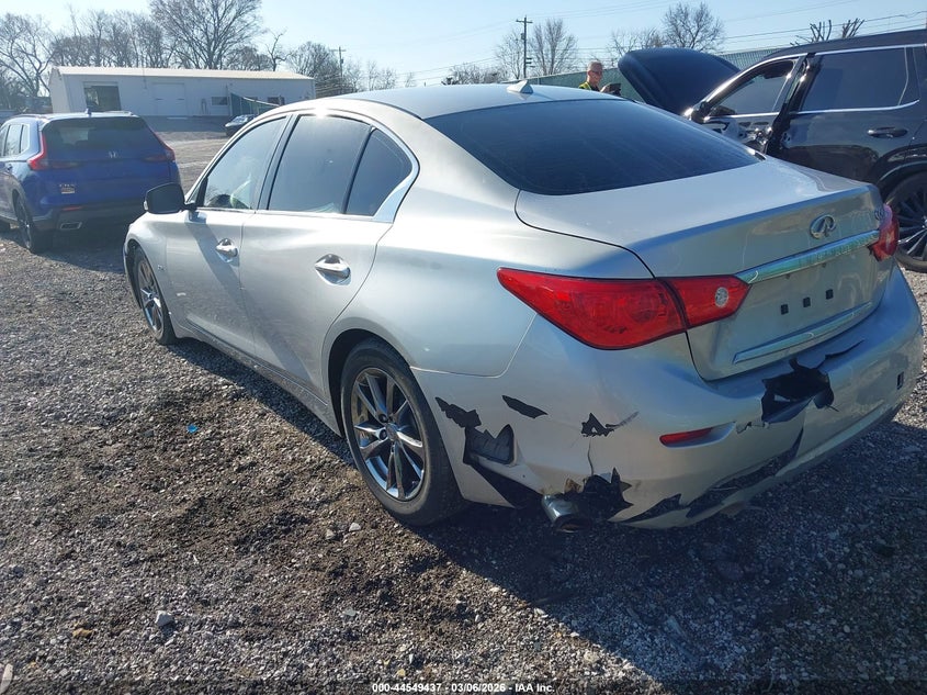 2017 Infiniti Q50 VIN JN1EV7AP3HM742881 IAAI salvage auction — FRONT END, Salvage (Kentucky), sold $2,400 on 2026-07-15 (photo 3)