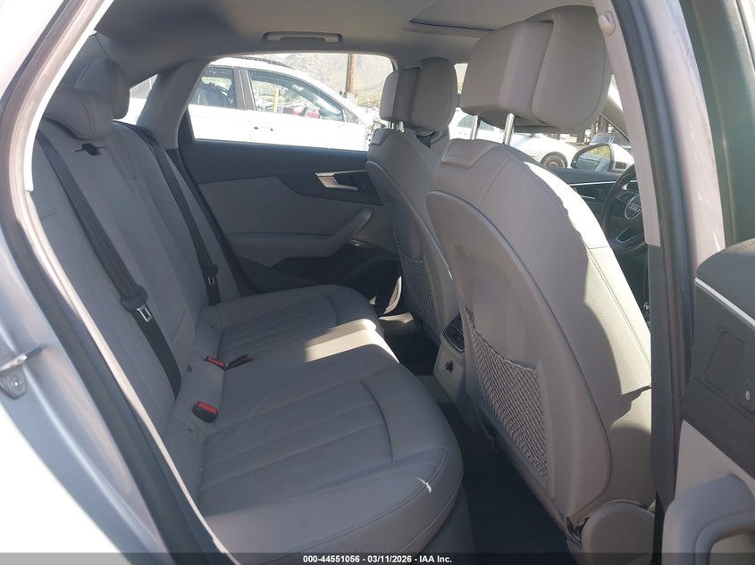 2019 Audi A4 VIN WAUGMAF41KA112836 IAAI salvage auction — LEFT FRONT, Salvage (California), sold $5,800 on 2026-07-28 (photo 8)