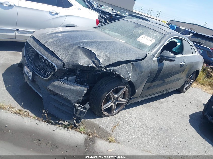 2018 Mercedes-benz E-klasse VIN WDD1J6FB2JF034667 IAAI salvage auction — LEFT FRONT, Salvage Title, sold $5,100 on 2026-07-24 (photo 2)
