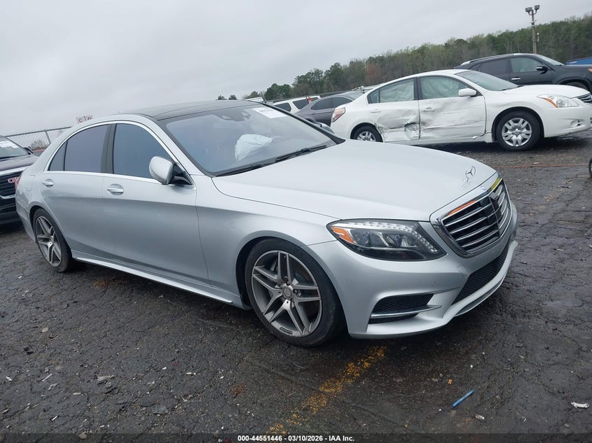 2015 Mercedes-benz S-klasse VIN WDDUG8CBXFA185028 IAAI salvage auction — THEFT, Salvage (South Carolina), sold $9,300 on 2026-07-08 (photo 1)