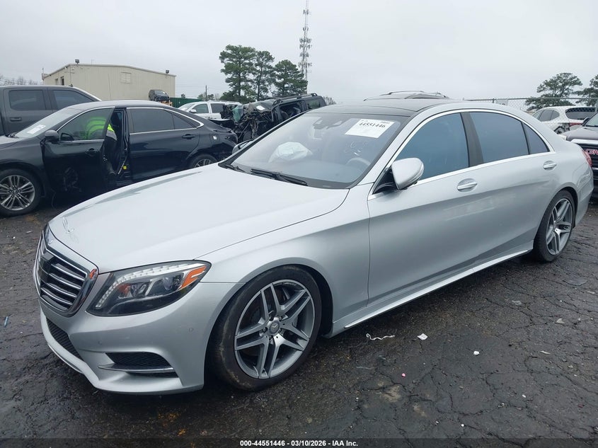 2015 Mercedes-benz S-klasse VIN WDDUG8CBXFA185028 IAAI salvage auction — THEFT, Salvage (South Carolina), sold $9,300 on 2026-07-08 (photo 2)