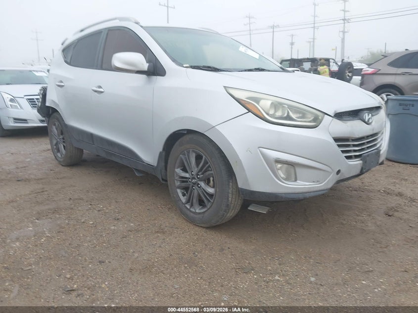 2014 Hyundai Tucson VIN KM8JUCAG5EU826599 IAAI salvage auction — RIGHT REAR, Original (Texas), sold $700 on 2026-07-29 (photo 1)