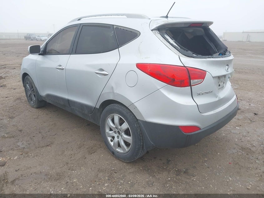 2014 Hyundai Tucson VIN KM8JUCAG5EU826599 IAAI salvage auction — RIGHT REAR, Original (Texas), sold $700 on 2026-07-29 (photo 3)