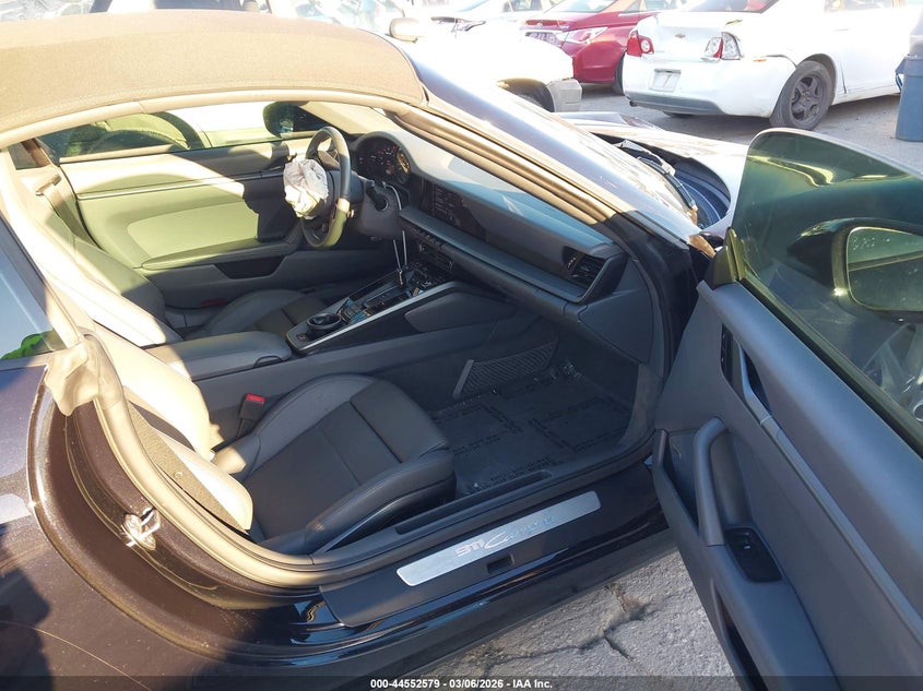 2021 Porsche 911 VIN WP0CA2A93MS239717 IAAI salvage auction — Front End, Salvage (California), sold $43,300 on 2026-04-15 (photo 5)