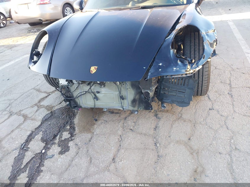 2021 Porsche 911 VIN WP0CA2A93MS239717 IAAI salvage auction — Front End, Salvage (California), sold $43,300 on 2026-04-15 (photo 6)