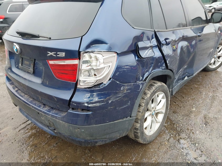 2014 BMW X3 VIN 5UXWX7C55EL984305 IAAI salvage auction — REAR END, Salvage (Pennsylvania), sold $550 on 2026-07-24 (photo 6)
