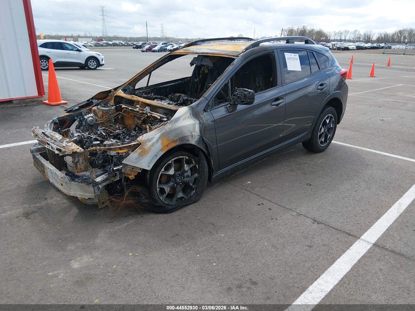 2020 Subaru Xv VIN JF2GTABC3L8205628 IAAI salvage auction — EXTERIOR BURN, Salvage Title, sold $150 on 2026-07-14 (photo 2)