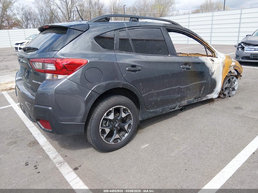 2020 Subaru Xv VIN JF2GTABC3L8205628 IAAI salvage auction — EXTERIOR BURN, Salvage Title, sold $150 on 2026-07-14 (photo 4)