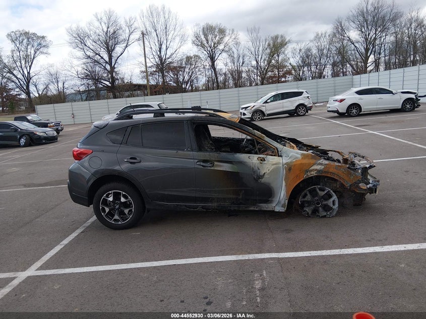 2020 Subaru Xv VIN JF2GTABC3L8205628 IAAI salvage auction — EXTERIOR BURN, Salvage Title, sold $150 on 2026-07-14 (photo 6)