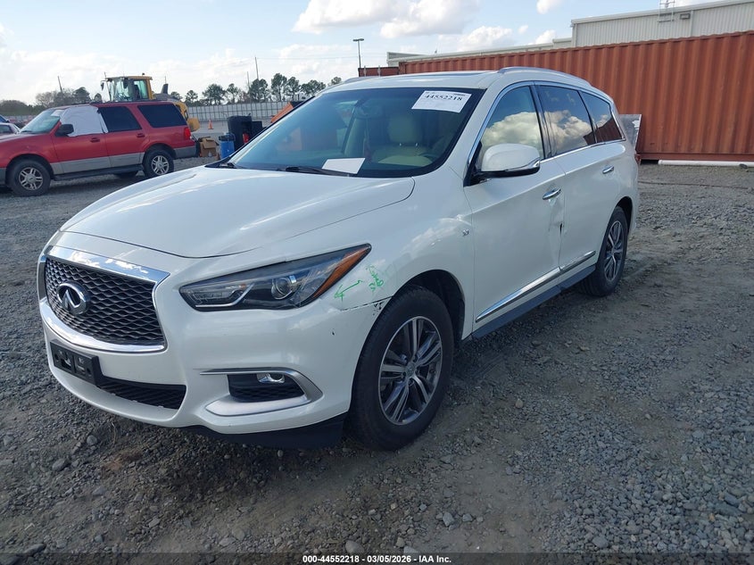 2016 Infiniti Qx60 VIN 5N1AL0MNXGC525489 IAAI salvage auction — LEFT SIDE, Salvage (Georgia), sold $2,050 on 2026-07-23 (photo 2)
