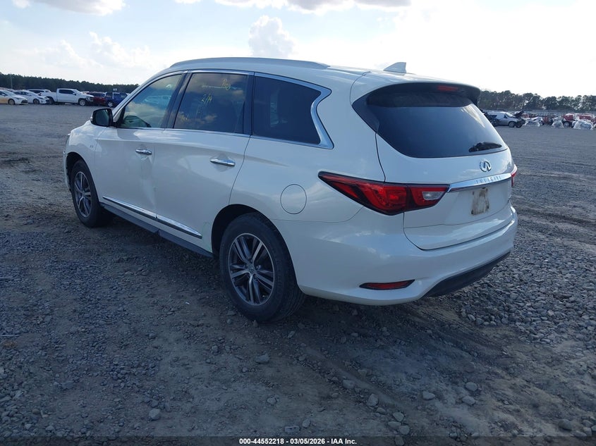 2016 Infiniti Qx60 VIN 5N1AL0MNXGC525489 IAAI salvage auction — LEFT SIDE, Salvage (Georgia), sold $2,050 on 2026-07-23 (photo 3)
