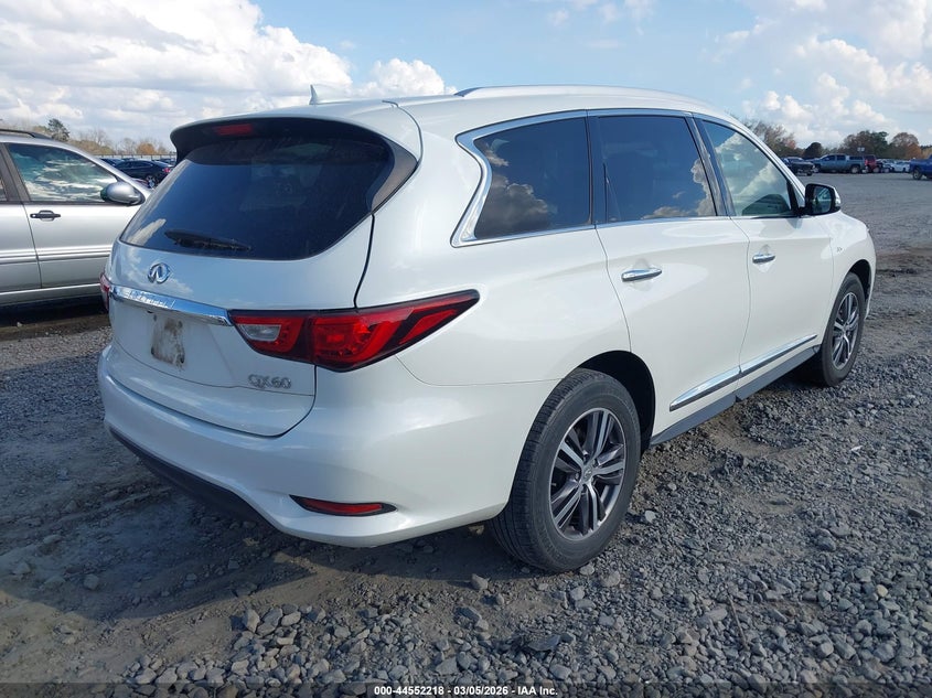 2016 Infiniti Qx60 VIN 5N1AL0MNXGC525489 IAAI salvage auction — LEFT SIDE, Salvage (Georgia), sold $2,050 on 2026-07-23 (photo 4)
