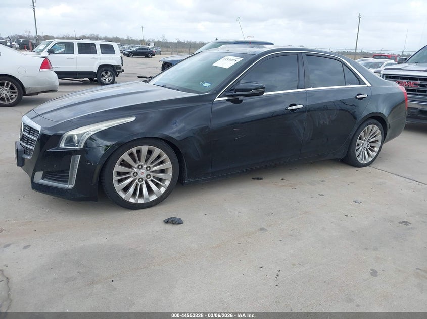 2014 Cadillac Cts VIN 1G6AT5S37E0144297 IAAI salvage auction — RIGHT SIDE, Salvage Title, sold $25 on 2026-07-29 (photo 2)