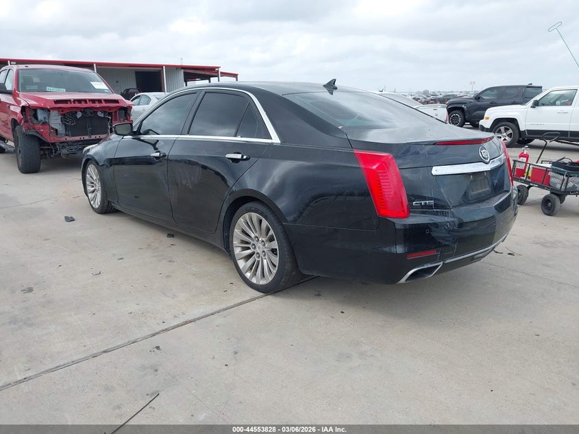 2014 Cadillac Cts VIN 1G6AT5S37E0144297 IAAI salvage auction — RIGHT SIDE, Salvage Title, sold $25 on 2026-07-29 (photo 3)