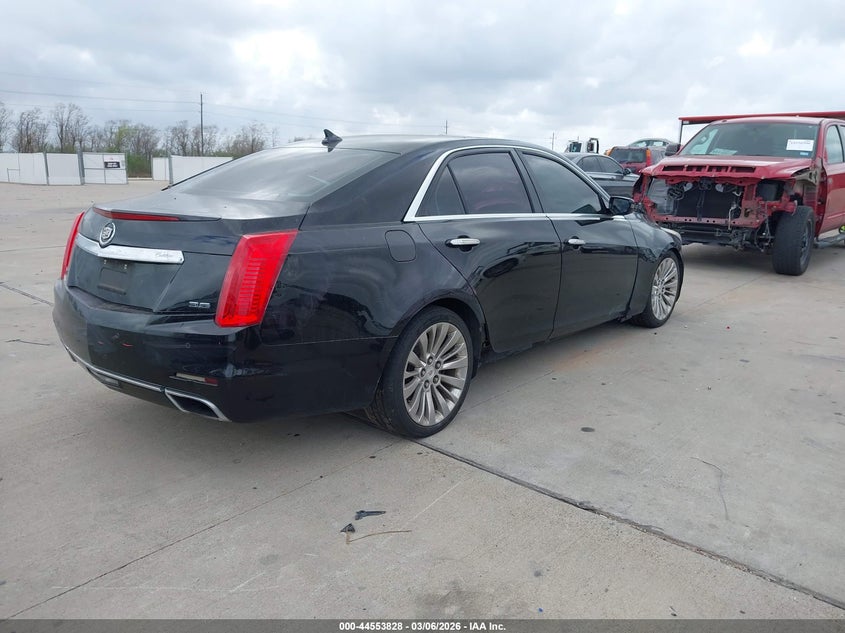 2014 Cadillac Cts VIN 1G6AT5S37E0144297 IAAI salvage auction — RIGHT SIDE, Salvage Title, sold $25 on 2026-07-29 (photo 4)