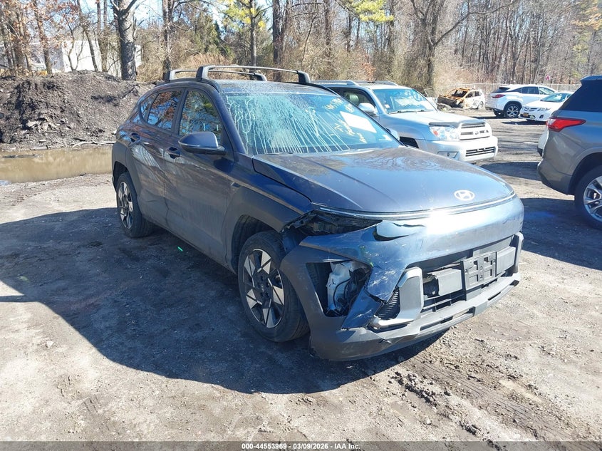 2024 Hyundai Kona VIN KM8HCCAB4RU072395 IAAI salvage auction — FRONT & REAR, Salvage Title, sold $1,050 on 2026-07-28 (photo 1)