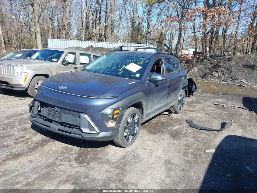 2024 Hyundai Kona VIN KM8HCCAB4RU072395 IAAI salvage auction — FRONT & REAR, Salvage Title, sold $1,050 on 2026-07-28 (photo 2)