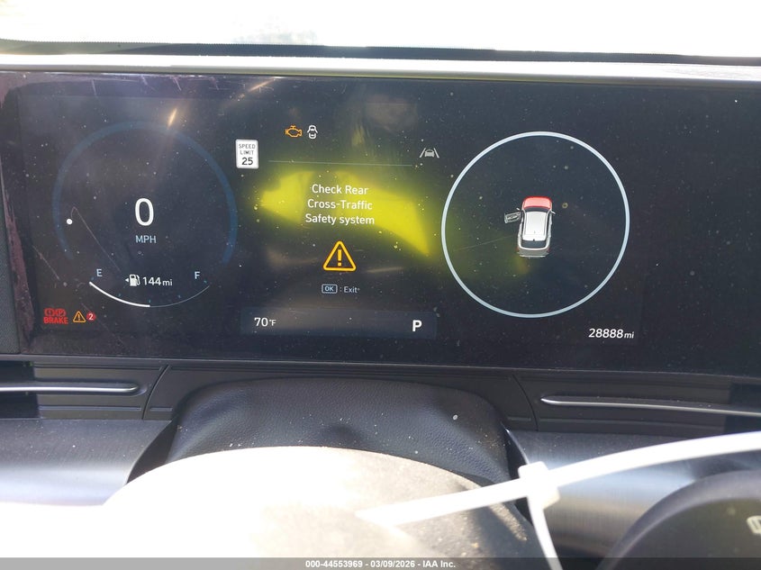 2024 Hyundai Kona VIN KM8HCCAB4RU072395 IAAI salvage auction — FRONT & REAR, Salvage Title, sold $1,050 on 2026-07-28 (photo 7)