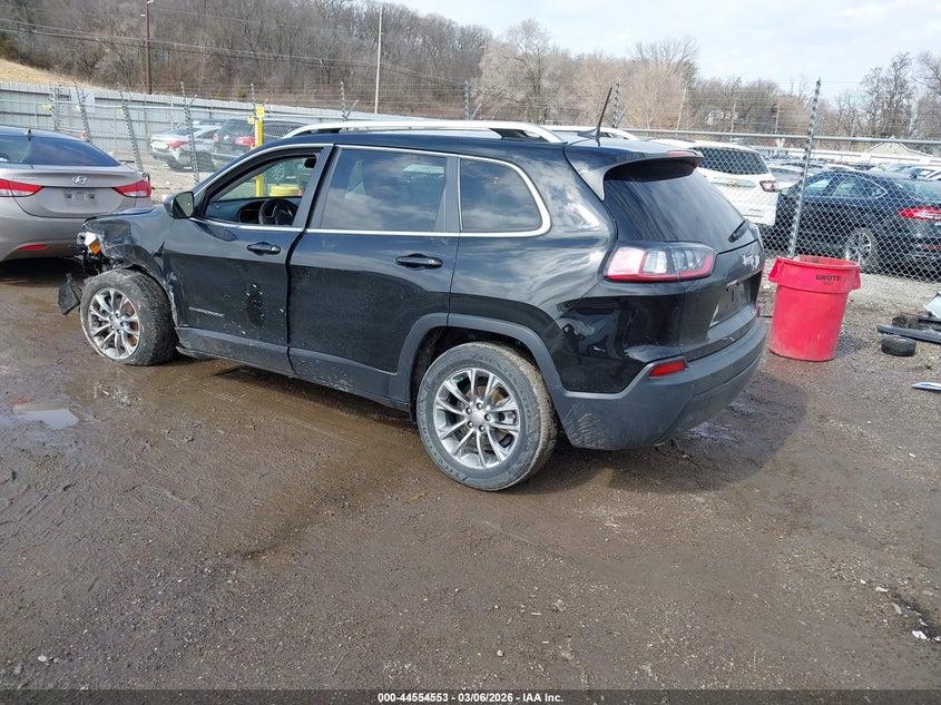 2020 Jeep Cherokee VIN 1C4PJLLB8LD577754 IAAI salvage auction — FRONT END, Salvage (Ohio), sold $2,800 on 2026-08-03 (photo 3)