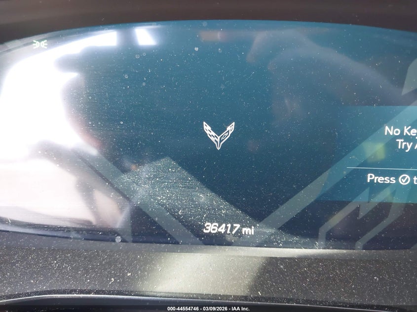 2022 Chevrolet Corvette VIN 1G1YC2D47N5121503 IAAI salvage auction — REAR END, Salvage Title, sold $24,300 on 2026-07-30 (photo 7)