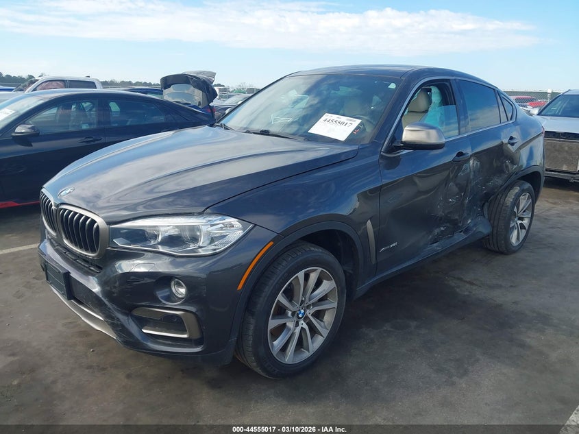 2017 BMW X6 VIN 5UXKU2C56H0N85189 IAAI salvage auction — LEFT SIDE, Salvage Title, sold $7,400 on 2026-07-29 (photo 2)