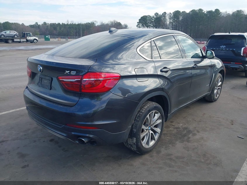 2017 BMW X6 VIN 5UXKU2C56H0N85189 IAAI salvage auction — LEFT SIDE, Salvage Title, sold $7,400 on 2026-07-29 (photo 4)