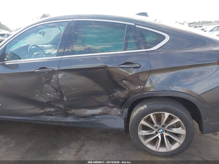 2017 BMW X6 VIN 5UXKU2C56H0N85189 IAAI salvage auction — LEFT SIDE, Salvage Title, sold $7,400 on 2026-07-29 (photo 6)