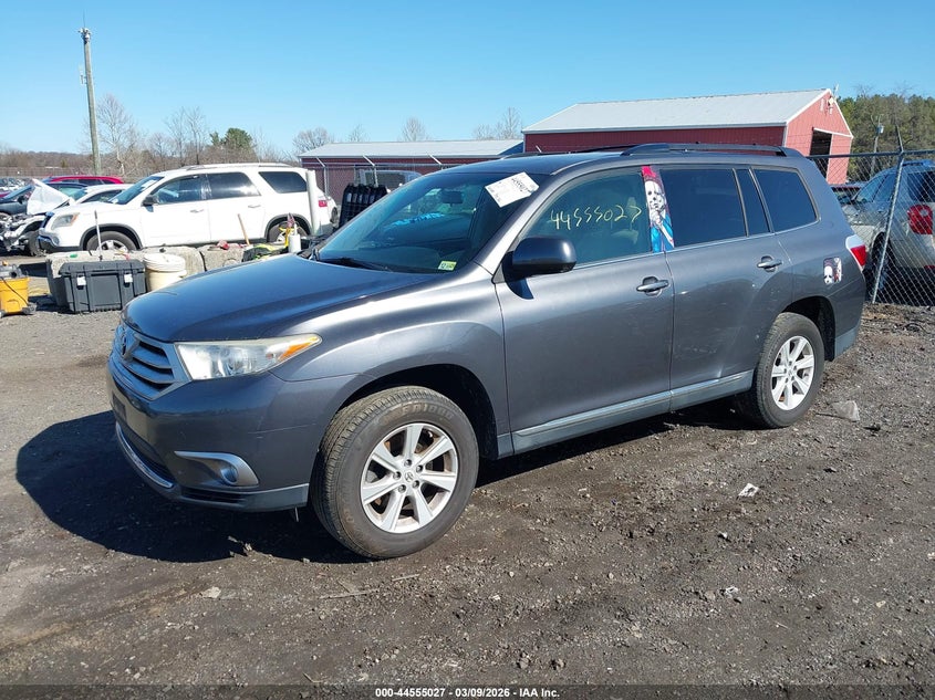 2011 Toyota Highlander VIN 5TDZA3EH3BS016472 IAAI salvage auction — UNKNOWN, Clear (Virginia), sold $5,850 on 2026-07-14 (photo 2)