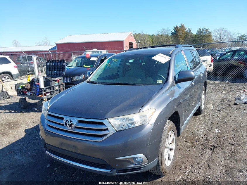 2011 Toyota Highlander VIN 5TDZA3EH3BS016472 IAAI salvage auction — UNKNOWN, Clear (Virginia), sold $5,850 on 2026-07-14 (photo 6)