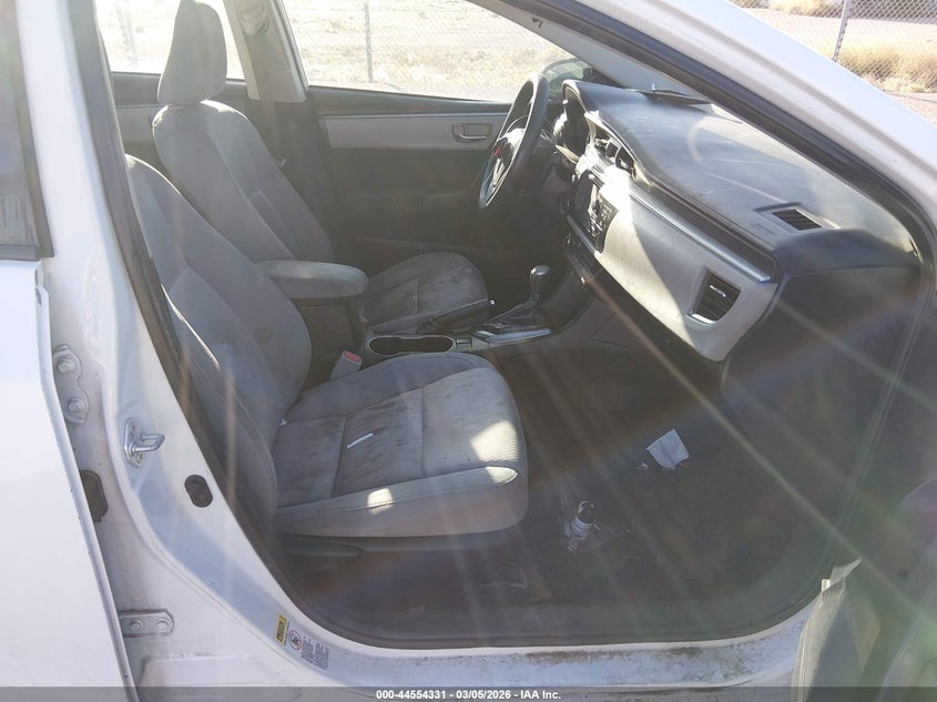 2014 Toyota Corolla VIN 5YFBURHE8EP008250 IAAI salvage auction — REAR END, Salvage Title, sold $2,650 on 2026-07-16 (photo 5)