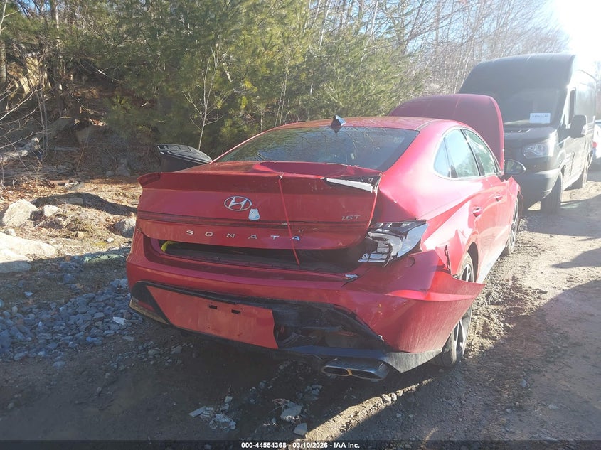 2021 Hyundai Sonata VIN 5NPEJ4J22MH062843 IAAI salvage auction — REAR END, Salvage (Idaho), sold $675 on 2026-07-28 (photo 6)