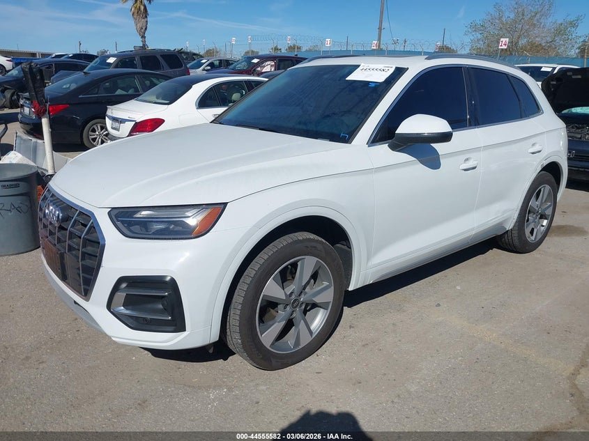 2024 Audi Q5 VIN WA1ABAFY4R2144826 IAAI salvage auction — RIGHT REAR, Salvage Title, sold $12,100 on 2026-07-29 (photo 2)