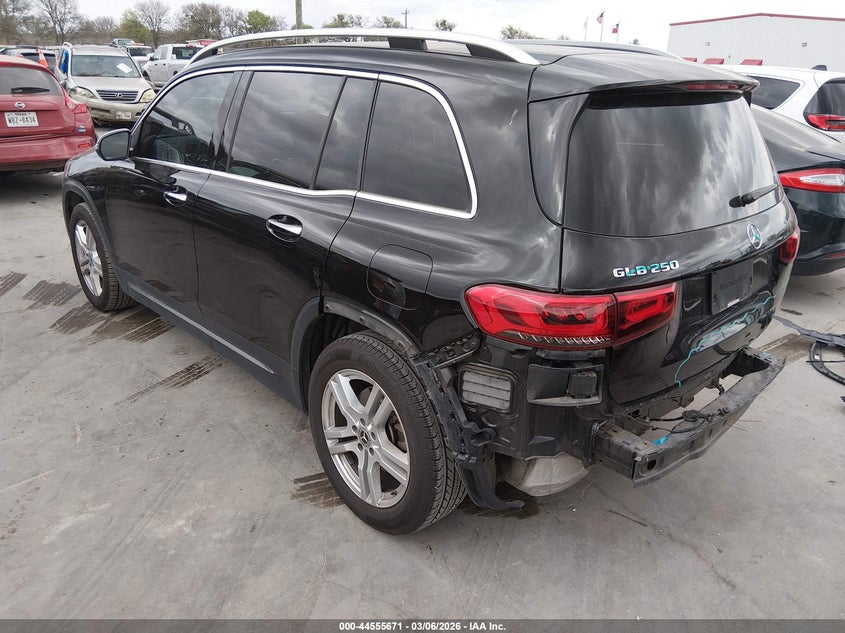 2020 Mercedes-benz Glb-class VIN W1N4M4GB9LW023193 IAAI salvage auction — REAR END, Original (Texas), sold $6,200 on 2026-07-28 (photo 3)