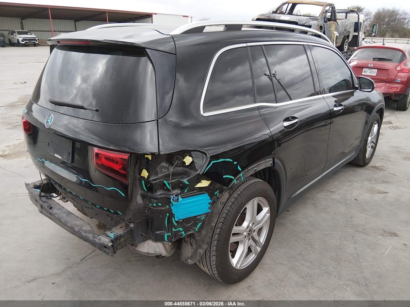 2020 Mercedes-benz Glb-class VIN W1N4M4GB9LW023193 IAAI salvage auction — REAR END, Original (Texas), sold $6,200 on 2026-07-28 (photo 4)