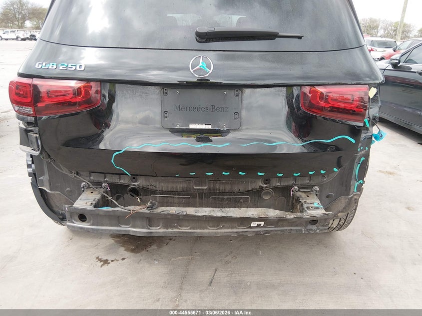 2020 Mercedes-benz Glb-class VIN W1N4M4GB9LW023193 IAAI salvage auction — REAR END, Original (Texas), sold $6,200 on 2026-07-28 (photo 6)