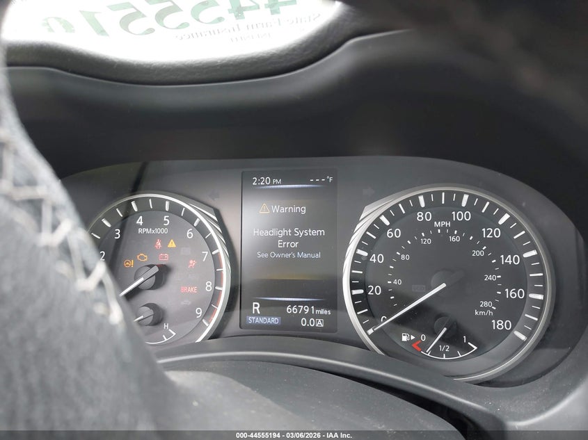 2018 Infiniti Q50 VIN JN1EV7AP0JM354450 IAAI salvage auction — FRONT END, Salvage Title, sold $1,775 on 2026-07-14 (photo 7)