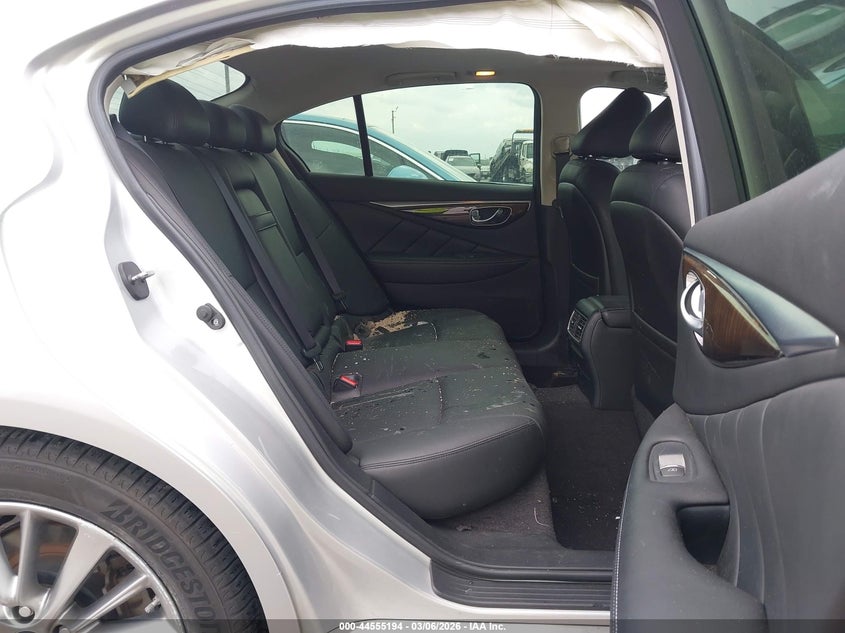 2018 Infiniti Q50 VIN JN1EV7AP0JM354450 IAAI salvage auction — FRONT END, Salvage Title, sold $1,775 on 2026-07-14 (photo 8)