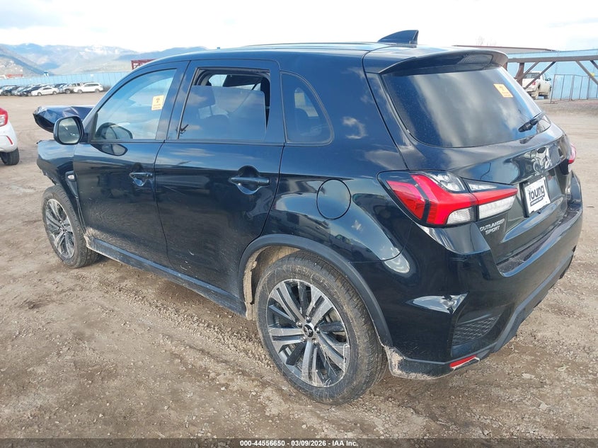 2020 Mitsubishi Outlander VIN JA4AP3AU4LU031388 IAAI salvage auction — FRONT END, Salvage Title, sold $775 on 2026-07-29 (photo 3)